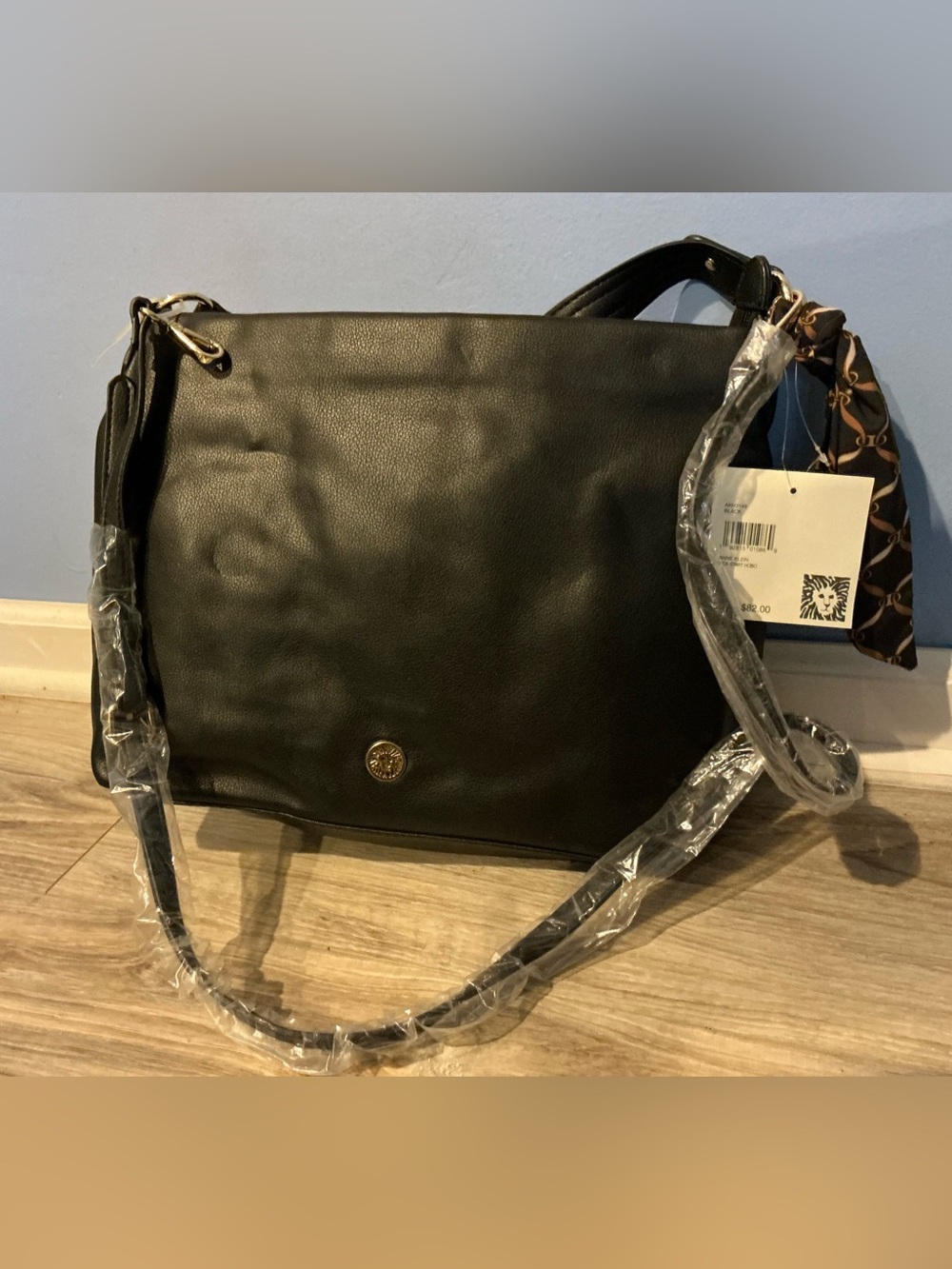 NWT Anne Klein Kick Start Hobo Tote / Purse MSRP 82.